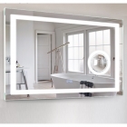 Прямокутне дзеркало з LED підсвічуванням Liberta Boca 1450x850 лінза з підсвічуванням, підігрів, полотно
