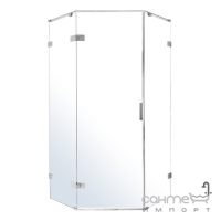 Пентагональна душова кабіна Volle Nemo 10-22-170Lglass лівостороння, хром/прозоре скло