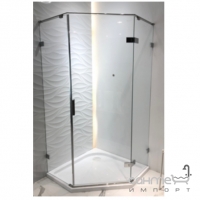 Пентагональна душова кабіна Volle Nemo 10-22-170Rglass правостороння, хром/прозоре скло