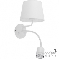 Бра з додатковим регульованим світильником для читання TK-Lighting MAJA LED WHITE 2535 Білий