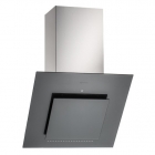 Наклонная кухонная вытяжка Pyramida HES 30 (D-600 MM) GRAY/AJ серое стекло 