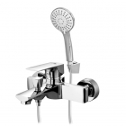 Змішувач для ванни з душовим гарнітуром Rubineta Modena-10/K MD10K08 хром