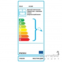 Люстра Eglo Tindori/Professional Lighting 61348 дерево, стекло