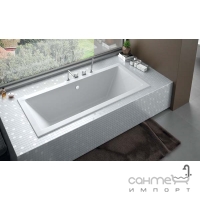 Прямоугольная акриловая ванна Besco Quadro Slim 170x75 белая