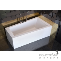 Асимметричная акриловая ванна Besco Intima 150x85 белая, правосторонняя