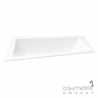 Асиметрична акрилова ванна Besco Intima 150x85 біла, лівостороння