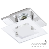 Светильник точечный Eglo Almana 94224 хай-тек, модерн, матовое стекло, хром, прозрачный, белый