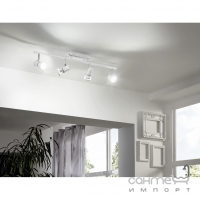 Светильник настенно-потолочный спот Eglo Bonares 94285 хай-тек, хрусталь, белый, хром, прозрачный