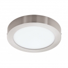 Светильник точечный Eglo Fueva 1 94527 хай-тек, модерн, литой металл, сатиновый никель, белый, пластик