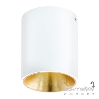 Светильник настенно-потолочный Eglo Polasso 94503 хай-тек, модерн, алюминий, пластик, белый, золото