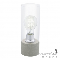 Настольная лампа Eglo Torvisco 1 94549 лофт, сталь, стекло, белый, прозрачный