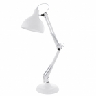 Настольная лампа Eglo Borgillio 94699 хай-тек, модерн, сталь, белый