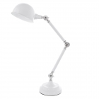 Настольная лампа Eglo Lasora 94707 хай-тек, модерн, сталь, белый, хром