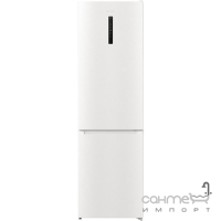 Отдельностоящий двухкамерный холодильник с нижней морозильной камерой Gorenje NRK6202AW4 белый