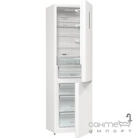 Окремий двокамерний холодильник з нижньою морозильною камерою Gorenje NRK6202AW4 білий