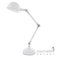 Настільна лампа Eglo Lasora 94707 хай-тек, модерн, сталь, білий, хром