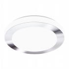 Світильник настінно-стельовий Eglo Led Carpi 95283 хай-тек, модерн, сталь, пластик, хром, білий