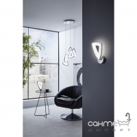Настольная лампа Eglo Amonde 95223 хай-тек, модерн, литой алюминий, пластик, сталь, сатиновый, хром