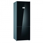 Окремий двокамерний холодильник з нижньою морозильною камерою Bosch KGN56LBF0N чорний