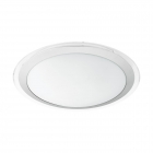 Светильник настенно-потолочный Eglo Competa 1 95678 хай-тек, модерн, сталь, белый, серебристый, прозрачный, пластик