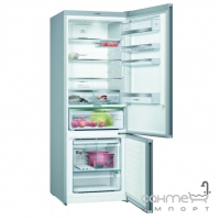 Окремий двокамерний холодильник з нижньою морозильною камерою Bosch KGN56LBF0N чорний