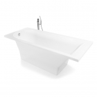Окремостояча ванна з литого каменю Rock Design Pure 170x70 біла