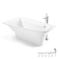 Окремостояча ванна з литого каменю Rock Design Prima R 170x90
