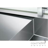 Кухонная мойка Blanco Claron 4S-IF/A 521624 нержавеющая сталь