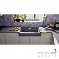 Гранітна кухонна мийка Blanco Vintera XL 9-UF колір на вибір