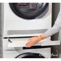 Сполучна планка з висувною поличкою для встановлення пральної машини Electrolux E4YHMKP2 біла
