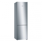 Отдельностоящий двухкамерный холодильник с нижней морозильной камерой Bosch KGN39UL316 нержавеющая сталь