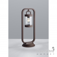 Парковый фонарь-столбик с датчиком освещения Trio SAMBESI 504160124 Коричневый