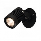 Настінний вуличний LED-світильник Nowodvorski Spike LED S 9101 чорний