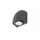 Уличный светильник настенный Azzardo Fons AZ0869 IP65 темно-серый