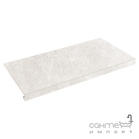Керамограніт підлоговий сходинка Zeus Ceramica Calcare White 898x345x35 SZBXCL0BRB