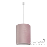 Люстра Nowodvorski Barrel L Pink 8444 біла/рожева оксамит