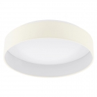 Светильник потолочный Eglo Palomaro 1 96537 хай-тек, модерн, пластик, ткань, белый, кремовый