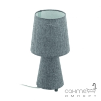 Настільна лампа Eglo Carpara 97122 хай-тек, модерн, лляна тканина, сірий