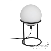 Настольная лампа Eglo Castellato 1 97331 хай-тек, модерн, сталь, стекло опал-мат, черный, белый