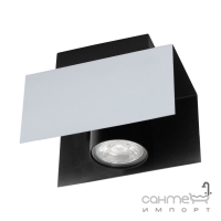 Светильник точечный Eglo Viserba 97394 хай-тек, модерн, сталь, белый-алюминий, черный
