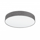 Светильник потолочный Eglo Pasteri 97613 хай-тек, модерн, сталь, льняная ткань, белый, серый
