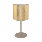 Настольная лампа Eglo Viserbella 97646 арт-деко, сталь, ткань, шампань, золото