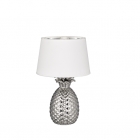 Настільна лампа Reality Lights Pineapple R50431089 Срібло та Білий Абажур