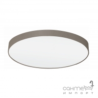 Светильник потолочный Eglo Pasteri 97621 хай-тек, модерн, сталь, белый, ткань, серо-коричневый