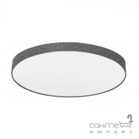 Светильник потолочный Eglo Pasteri 97622 хай-тек, модерн, сталь, белый, льняная ткань, серый