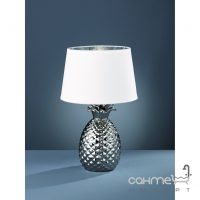 Настольная лампа Reality Lights Pineapple R50431089 Серебро и Белый Абажур