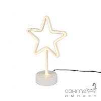Настольная лампа, LED, USB, звезда Reality Lights Star R55230101 Белая