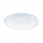 Светильник потолочный с пультом ДУ Eglo Totari-C 98459 сталь, пластик с эффектом хрусталя, белый, прозрачный, хром