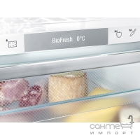Двухкамерный холодильник с зоной свежести BioFresh и системой NoFrost Liebherr CBNbs 4878 черный металл