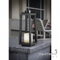 Декоративный светильник с эффектом мерцания пламени Reality Lights Loja R55176132 Черный